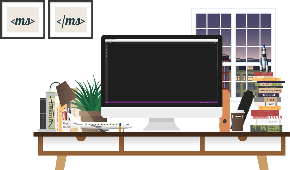 Programmers Desktop large view