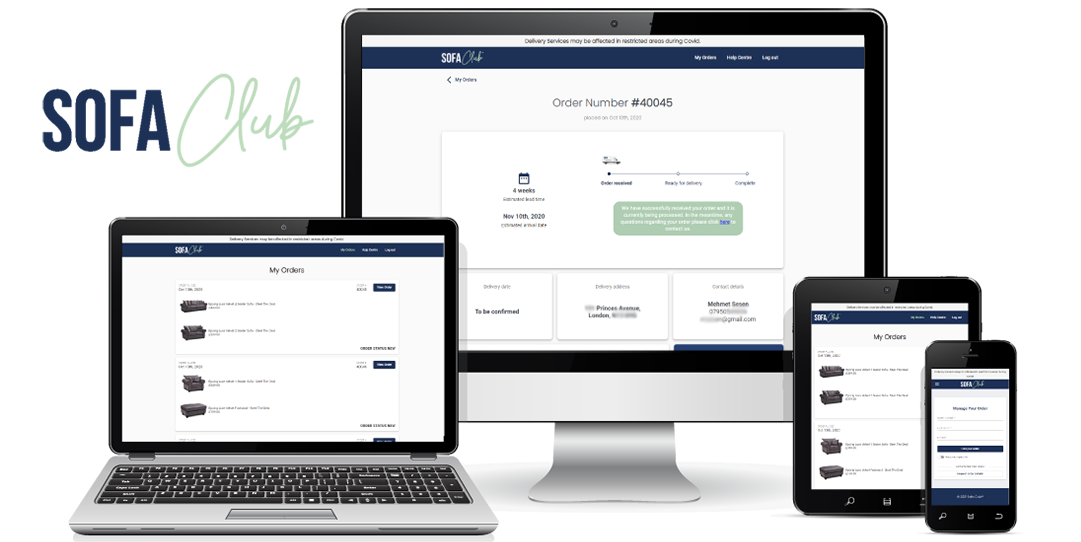 Sofs Club Customer Portal project details